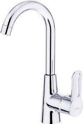 Lizbon Kuğu Lavabo Bataryası CRM1023