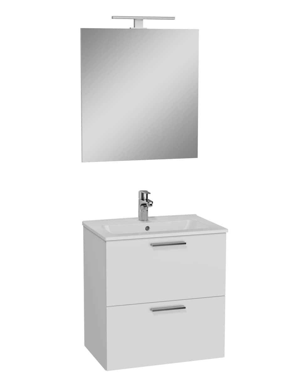 Mia Banyo Dolabı Seti Beyaz 75021