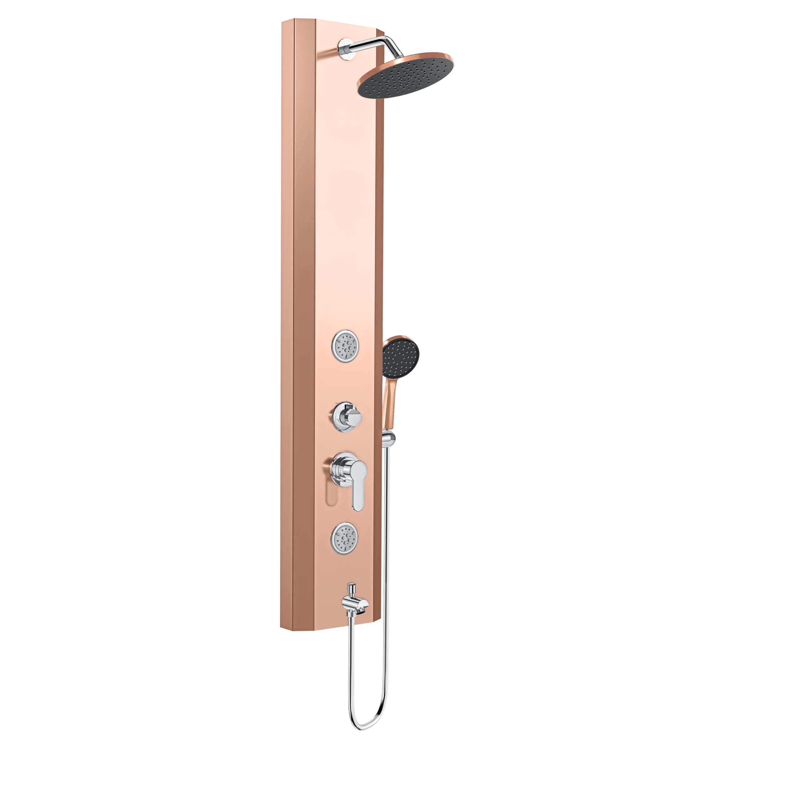Panel Duş Sistemleri Evora Bronz Yuvarlak VS-1240
