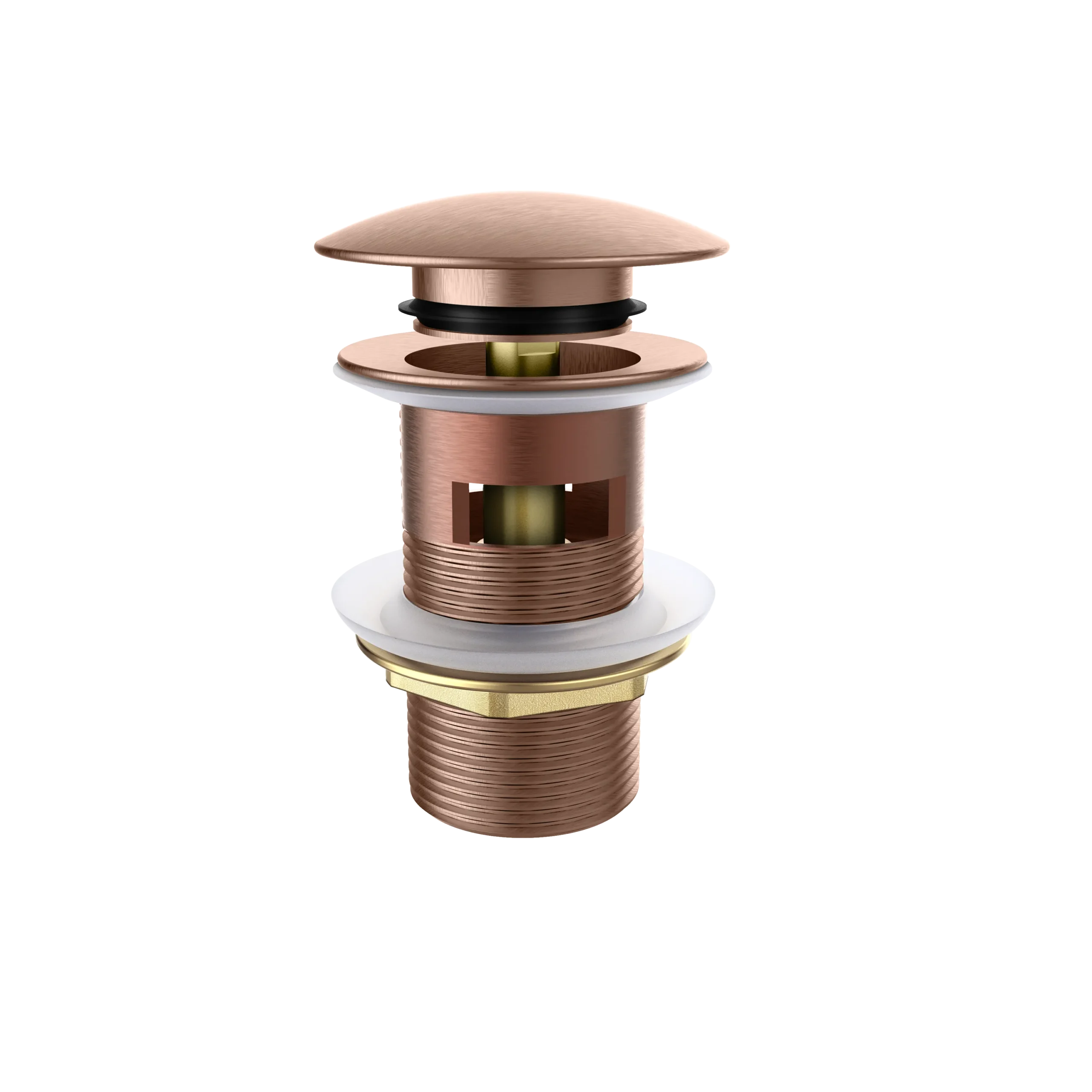 Pirinç Açılır Sifon (Delikli) VM-916