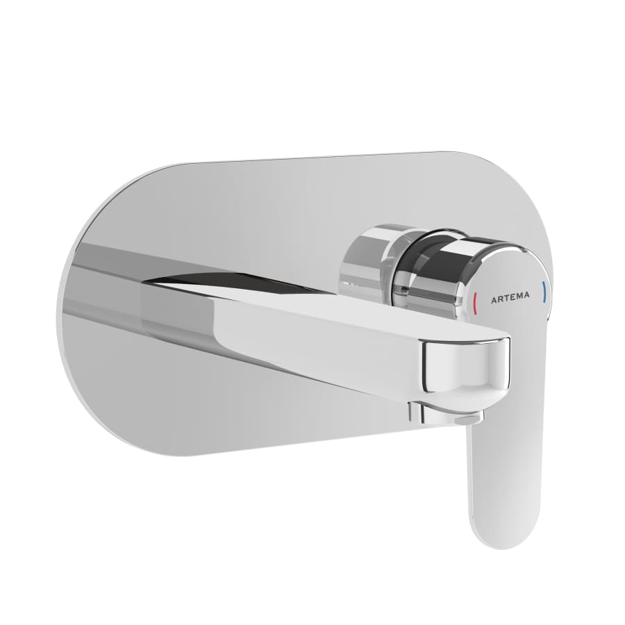 Root Round Ankastre Lavabo Bataryası Krom A42721