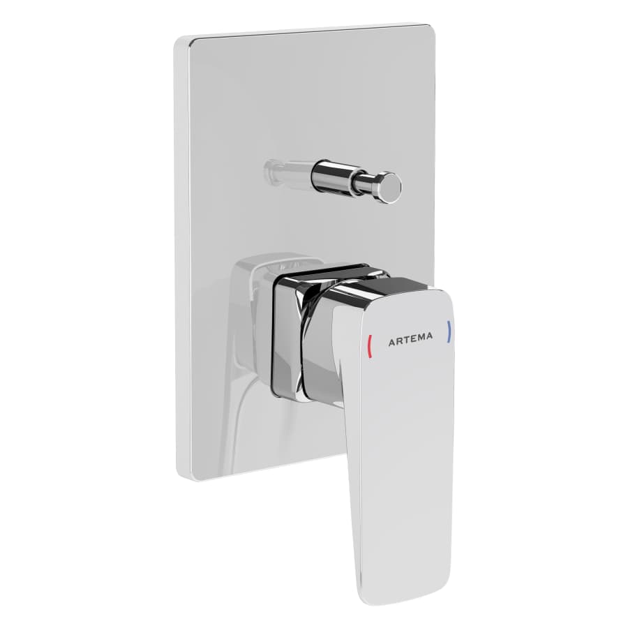 Root Square Ankastre Banyo Bataryası Krom A42752